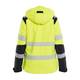 BLÅKLÄDER naisten highvis softshell-takki kevyesti topattu huomiokelt./musta